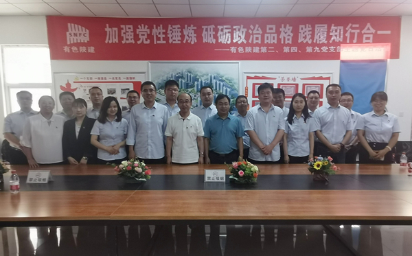 學黨史 務實干 促生產 踐行初心使命 ——公司第二、第四、第九黨支部主題黨日活動