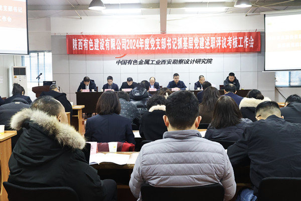 以“述”亮績(jī)，以“評(píng)”促干—— 公司召開2024年度黨支部書記抓基層黨建述職評(píng)議會(huì)